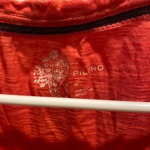 Pilcro orange top. Size medium NWT